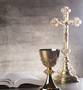 Chalice and cross